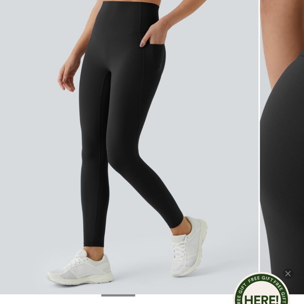 Halara Ultra sculpt Black High-Waisted Leggings